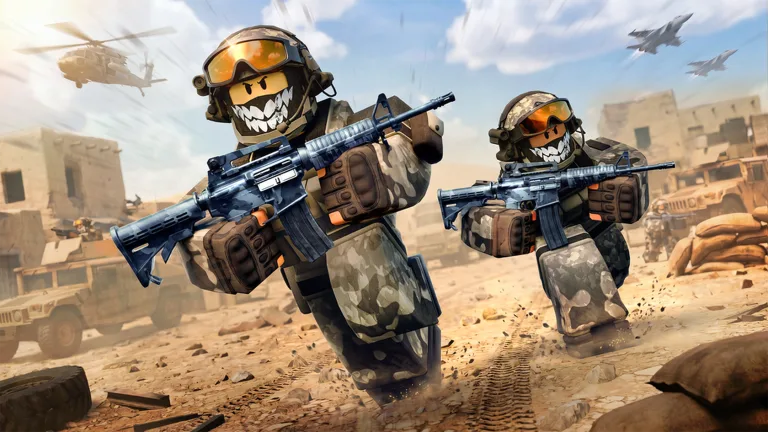 Official Roblox gallery image 135115984844488 for Strike: Warfare. Roblox does not label the scene.
